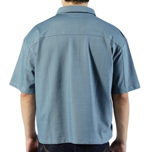 เสื้อโปโลผ้าฝ้ายพรีเมียมสำหรับผู้ชาย สวมใส่สบายๆ ในฤดูร้อน แขนสั้น แฟชั่นทันสมัย ผลิตโดย BS 2027 - Product Image 6