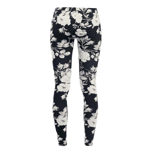 Legging de sublimación de Yoga deportivo con diseño de flores de cintura alta para mujer, diseño de última moda, mallas propias hechas a medida para mujer - Product Image 3