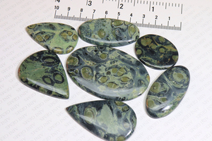 Incroyable pierre précieuse de jaspe Kambaba Cabochon de jaspe à dos plat personnaliser la taille approvisionnement en vrac pierre de jaspe Kambaba - Product Image 5