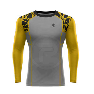 Rashguard de Manga Larga para Hombre PROTEK INDUSTRIES, el Más Vendido, Spandex y Poliéster Transpirable, Personalizable - Product Image 1