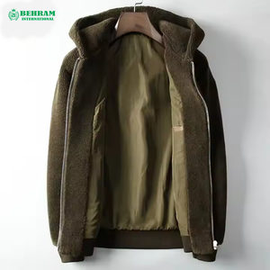 Sweat-shirt à capuche unisexe de haute qualité avec fermeture éclair, style décontracté 2025, en molleton 100 % coton ou tissu éponge français, respirant et à séchage rapide - Product Image 2
