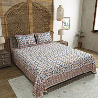 Draps de lit imprimés 100% coton, haute qualité, célèbre marque, ensemble de literie 3 pièces, drap de lit en coton