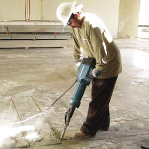 Martillo Demoledor Eléctrico de 70 lb con Brocas Hexagonales de 1-1/8'' para Bricolaje con Fuente de Alimentación por Batería - Product Image 1