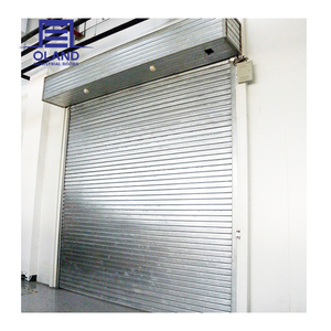 Khói thép chống cháy Con lăn màn trập cửa 3-giờ bảo vệ tự động cho an ninh khẩn cấp nhiệt cách điện Exit <span class=keywords><strong>Door</strong></span> - Product Image 4