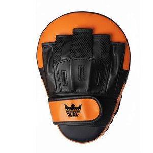 Mitaines de boxe en cuir pour entraînement, gants de MMA personnalisables, coussinets de boxe anti-humidité avec fermeture auto-agrippante, couleurs personnalisées - Product Image 1