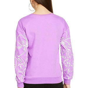 Ensemble de sweat-shirts et de pantalons de survêtement en coton de haute qualité sur mesure, taille plus, broderie imprimée pour la saison hivernale - Product Image 2
