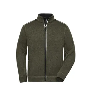 Giacca in Pile Lavorata a Maglia Personalizzata da Uomo, Abbigliamento da Lavoro, Felpe e Maglioni Promozionali - Product Image 4