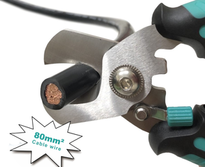 FUJIYA Coupe-câble et dénudeur d'électricien à bord lisse de qualité industrielle avec prise confortable - Product Image 5