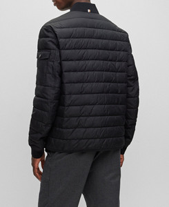 Chaqueta de Hombre con Cuello Alto, Abrigada, Nueva, al Mejor Precio al por Mayor, Chaqueta Acolchada Brillante para Hombre - Product Image 2