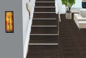 Azulejos de porcelana escalonados y elevadores duraderos y fáciles de limpiar de 200x1200mm para aplicaciones en hogares y oficinas - Product Image 2