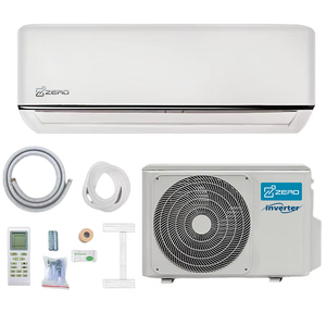 Climatiseur Inverter Mini Split 12000-24000 <span class=keywords><strong>BTU</strong></span> avec réfrigérant R32/R410a, refroidissement/chauffage pour usage domestique, extérieur et hôtelier - Product Image 1