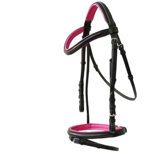 Bride de Grackle Full / Extra Full Full Size Bride anatomique marron Mono Brown Rembourré Comfort Headpiece en cuir verni - Product Image 1