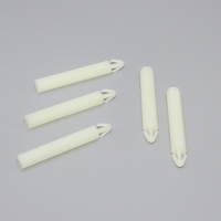 Colonne d'isolation hexagonale en nylon filetée intérieurement, support de carte de circuit imprimé à insertion, entretoise de support en plastique pour carte de circuit