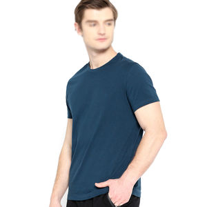 Camisetas unisex de cuello redondo para cuello de polo, venta al por mayor de Pakistán, Algodón ligero, logotipo personalizado, talla grande, diseño corto y transpirable - Product Image 2