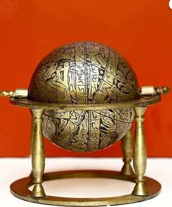 Nouvelle décoration en métal fait à la main en laiton, accessoires islamiques du saint-Allam Fort, nouveau Design en métal Allam en laiton pur, finition vintage - Product Image 6