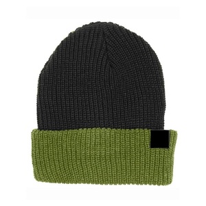 Bonnet unisexe d'hiver de haute qualité-Design d'arcs numériques 100% laine réglable en tricot côtelé chaud pour l'extérieur tenue décontractée - Product Image 1