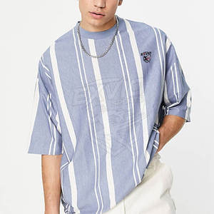 Vêtements de mode T-shirts surdimensionnés pour hommes personnalisés 2025 Meilleure conception T-shirts surdimensionnés à manches courtes pour hommes - Product Image 3