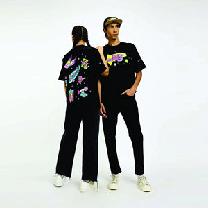 Camisetas de gran tamaño con logotipo personalizado de alta calidad, ropa de calle esencial, camisetas de talla grande para hombre - Product Image 4