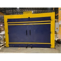 THERMOCOAT ENGINEERING SOLUTIONS Four de séchage discontinu industriel robuste en aluminium, contrôlé par PLC, 200°C, 20L/h, pour revêtement en poudre, longue durée