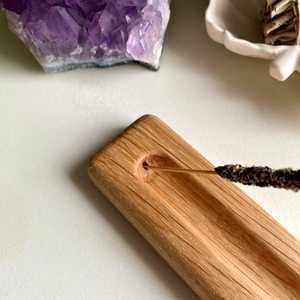 Porta Incienso de Madera Clásico y Duradero, Ecológico, Hecho a Mano en India, para Decoración del Hogar, Yoga, Meditación y Uso Religioso - Product Image 4