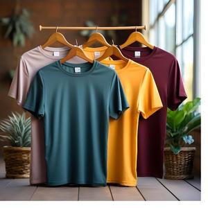 Conception personnalisée 100% coton T-Shirt pour hommes surdimensionné décontracté col rond conception vierge personnalisé imprimé T-Shirt pour hommes de BD - Product Image 4