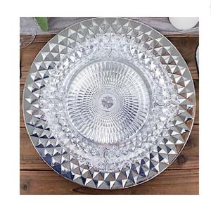 Assiette de chargeur en métal de Style classique pour la vaisselle de restauration d'hôtel - Product Image 3