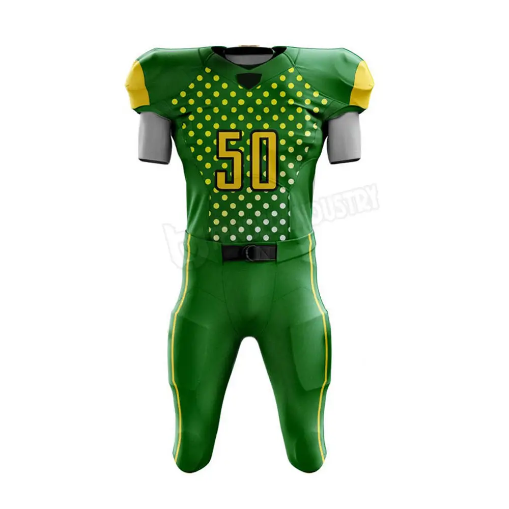 Tackle Twill Custom Design American Football Uniform Sports Wear Multi Color American Football Uniform