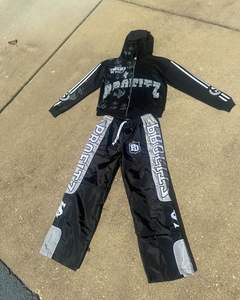 ชุดวอร์มสำหรับผู้ชายชุดวอร์มใส่สบายสีพื้น - Product Image 1