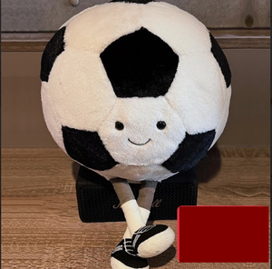 Pelota de fútbol de peluche suave, suave y acogedor para abrazar - Product Image 6