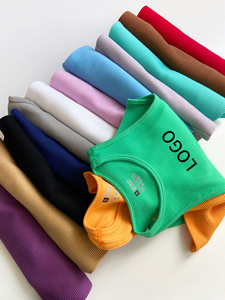 Camiseta sin mangas de gimnasio para mujer con logotipo personalizado 2024 - Product Image 6