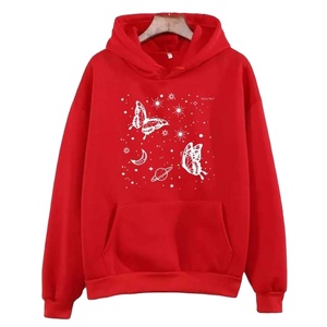 Sudadera con Capucha y Estampado de Mariposa con Diseño Personalizado, Unisex, para Mujer, de Alta Calidad, Manga Larga, Estilo Urbano, Sudadera de Forro Polar, Conjuntos Deportivos - Product Image 1