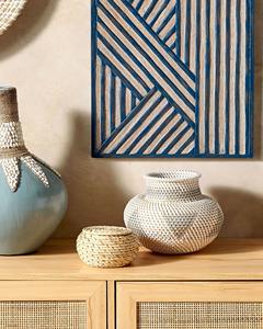 Vase décoratif en rotin naturel fabriqué au Vietnam Matériau écologique pour la décoration intérieure et la décoration de la vaisselle Vente en gros - Product Image 5