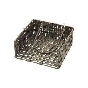 High-quality Waterproof Handmade <b>Plastic</b> Rattan Vintage Napkin Holder Customizable Options Tissue Box Home Decoration Made - Product Image 4