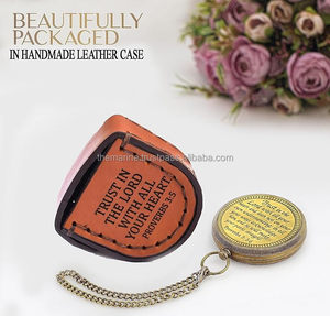 2023 meilleure vente à la main nautique en laiton boussole en cuir boîte haut tendance étanche à l'eau plat poche Guide numérique cadran pointeur - Product Image 5