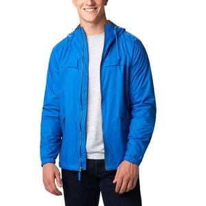 Good Quality Hooded Canvas Men's Windbreaker <b>Jacket</b> Patchwork <b>Waterproof</b> Breathable <b>Light</b> Weight Custom Plus Size Streetwear - Product Image 1