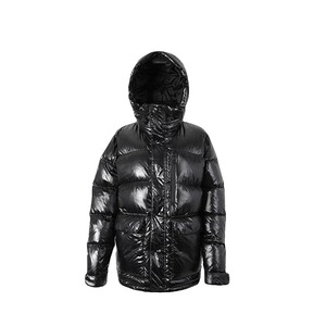 À la mode brillant derniers hommes hiver mode solide à capuche décontracté chaud doudoune de haute qualité conception personnalisée hommes tailles personnalisées - Product Image 1