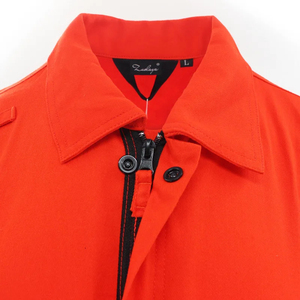 ชุดทำงานสะท้อนแสง ระบายอากาศ ทนไฟ มองเห็นได้ชัดเจน 2 ชิ้น ผลิตจากโพลีเอสเตอร์ ชุดยูนิฟอร์มนิรภัย รับผลิตตามแบบ (OEM) - Product Image 6