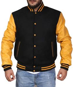Plus Size Men's Versity College Jackets Wholesale Blank Varsity Jackets Custom Logo Plain Casual Wear Letterman Varsity Jacket - Product Image 4