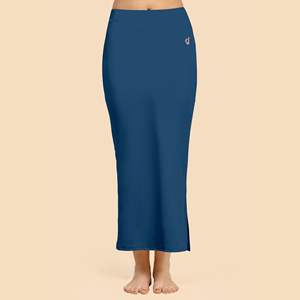 TrendMalls Eco-Friendly Anti-Bacterial Comfortable Stylish Blue for Spandex <b>Saree</b> <b>Shapewear</b> Set Medium Control Breathable for - Product Image 1