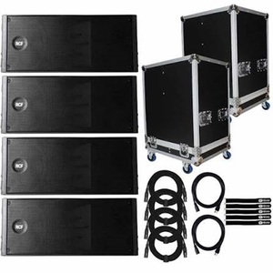 Sistema di altoparlanti attivi a due vie RCF HDL 20-A di alta qualità con doppio woofer da 10 pollici HDL20A HDL-20A - Product Image 1