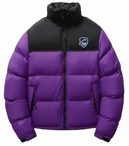 เสื้อแจ็คเก็ตพัฟเฟอร์ทรงโอเวอร์ไซส์ ซิปหน้า สีพื้น สไตล์เทรนดี้ แฟชั่นสตรีท โมเดิร์น ลำลอง สำหรับฤดูหนาว - Product Image 4