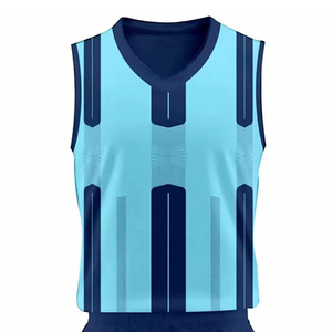 Uniforme de voleibol sin mangas con cuello en V y logotipo personalizado de alta calidad para hombres Conjuntos de nuevo diseño de Mukka Sports La mejor calidad con Oem - Product Image 4