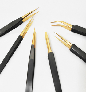 Pince à épiler les sourcils en acier inoxydable pince à épiler les sourcils grande précision pour les éclats et les poils faciaux incarnés - Product Image 5