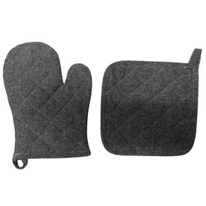 Almohadilla para ollas de algodón suave 100%, manoplas dobles para horno, Decoración de cocina, soportes para ollas, sostenibles, reutilizables, de alta calidad, elegantes, ecológicos - Product Image 5