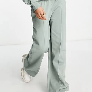 Nuevo diseño de chándal de algodón con capucha, ajuste holgado, manga larga, ropa informal, transpirable, secado rápido, Color sólido, cuello redondo, manga larga - Product Image 2