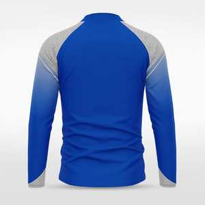 เสื้อซับลิเมชั่นแบบซิป ¼ ด้านหลัง สามารถกลับด้านได้ สำหรับกีฬา ออกกำลังกาย ระบายอากาศ น้ำหนักเบา เหมาะสำหรับทีม - Product Image 6