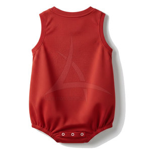 Ensemble de barboteuses pour bébé style maillot de basket, vêtements de sport confortables pour garçons et filles - Product Image 2