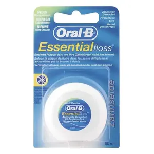 Oral-B Essential Mint Floss 50M - Pack Of 3