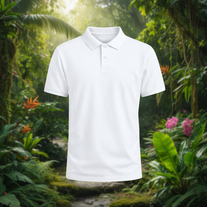 Polo Bianca Personalizzabile per Adulti Koupan per Merchandising Promozionale - Product Image 3