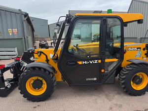 Chariot télescopique JCB 525-60 Hi-Viz, chariot télescopique diesel 74 CV, capacité de 2500 kg, à vendre - Product Image 4